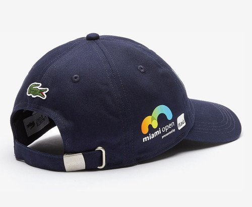 Casquette lacoste coton bleu - lacoste,