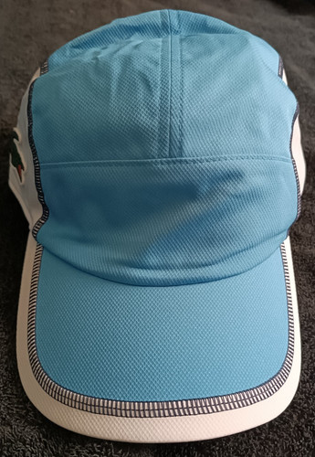 Casquette lacoste blanc bleu - casquette,