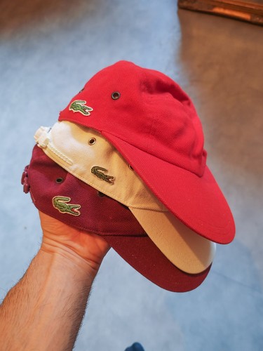 Lot casquettes lacoste - lot,